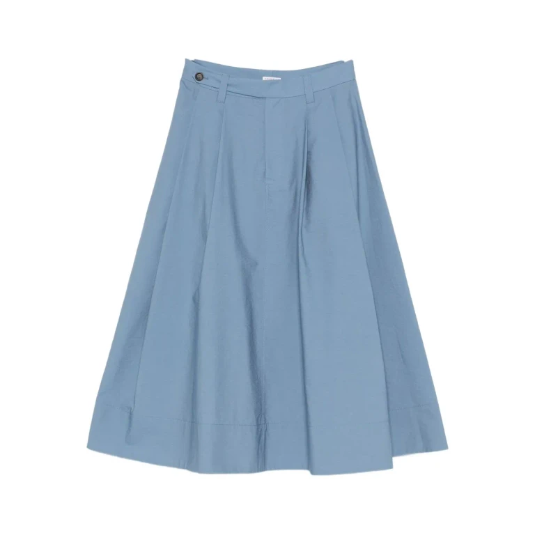 Moschino Cotton Long Skirt