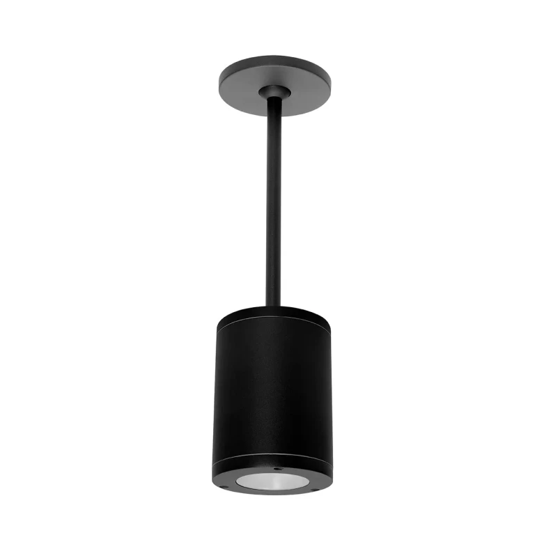 Tube Arch 3000K 1-Light LED Pendant in Black
