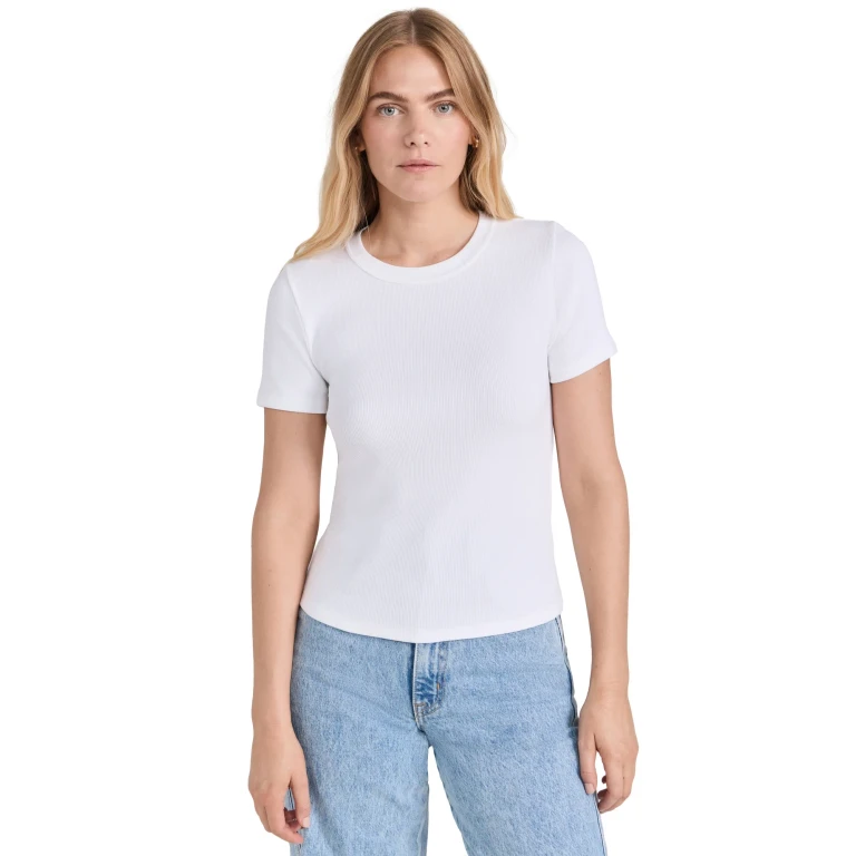 Veronica Beard Jean Pruitt Tee Black S