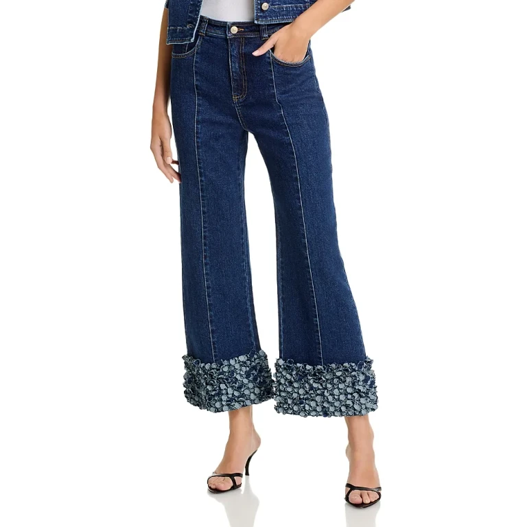 Cinq a Sept Petal Ethel Jeans in Oceane