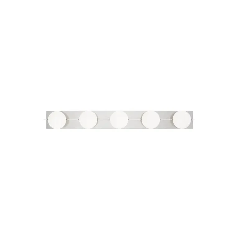 Polished Nickel LED Bath Vanity from the Orbel Collection