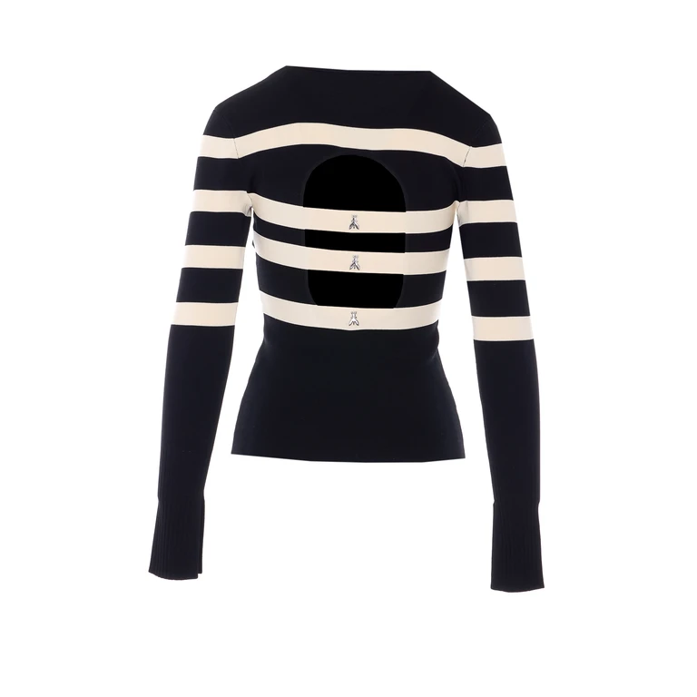 Patrizia Pepe Sweaters Black Viscose - Women