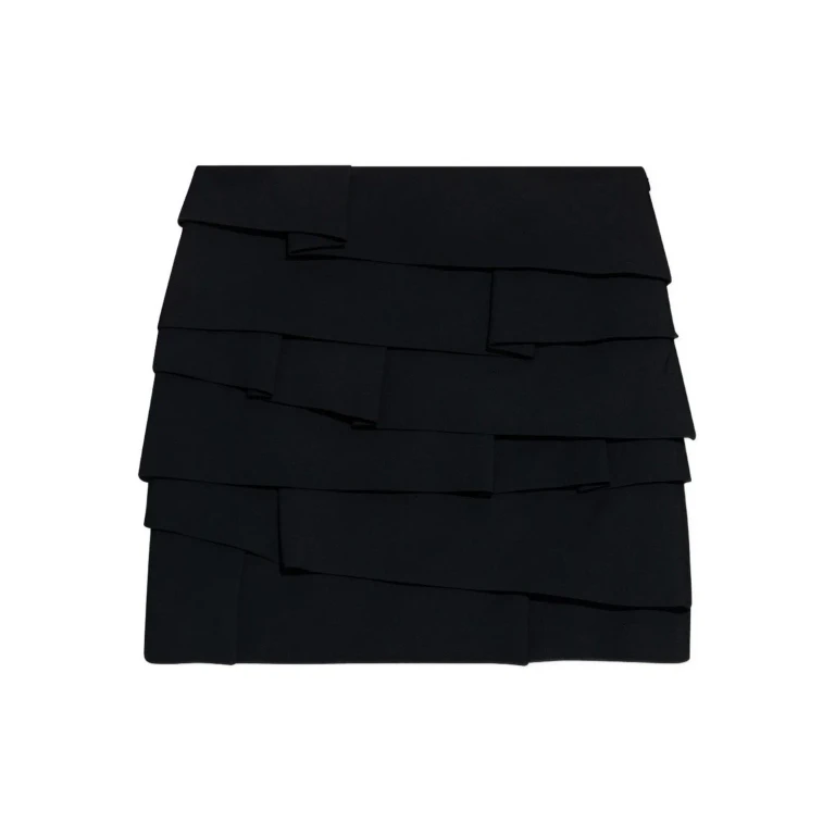 Versace Jupe Midi - Noir