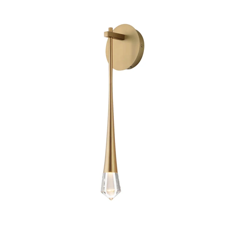 Gold LED Wall Sconce from the Pierce Collection