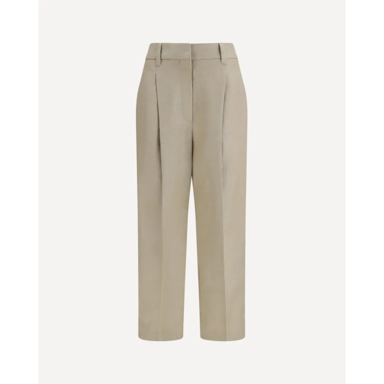 Pantalon en lin pour femme Brunello Cucinelli taille 44