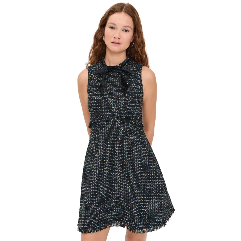 Shoshanna Alicia Dress Jet Multi 10