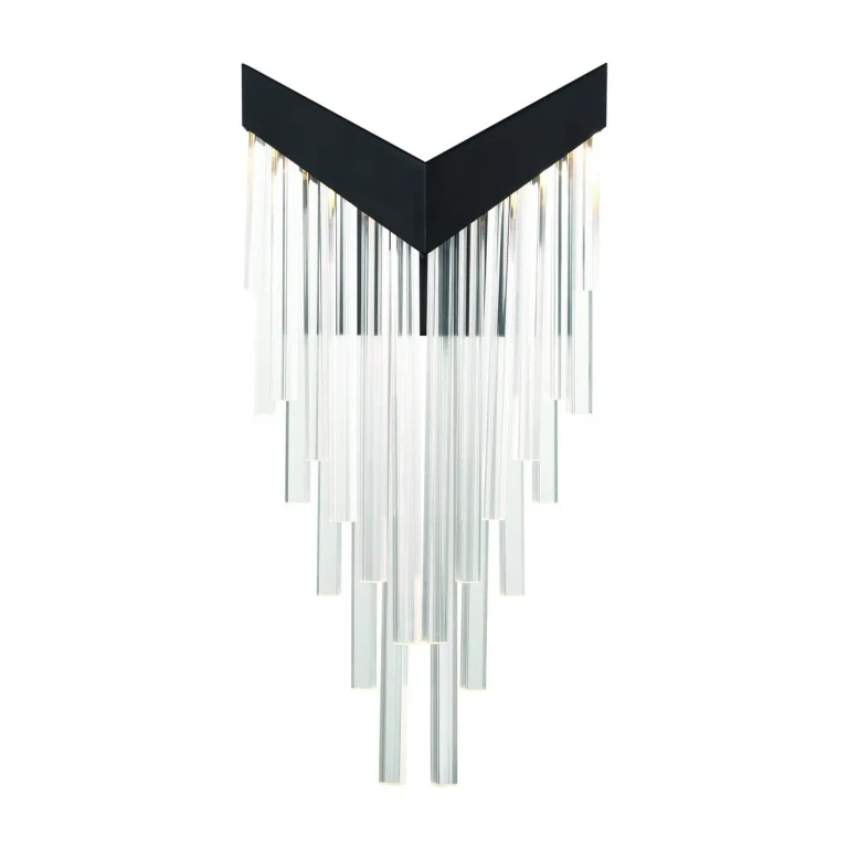 Black LED Wall Sconce from the Vivien Collection