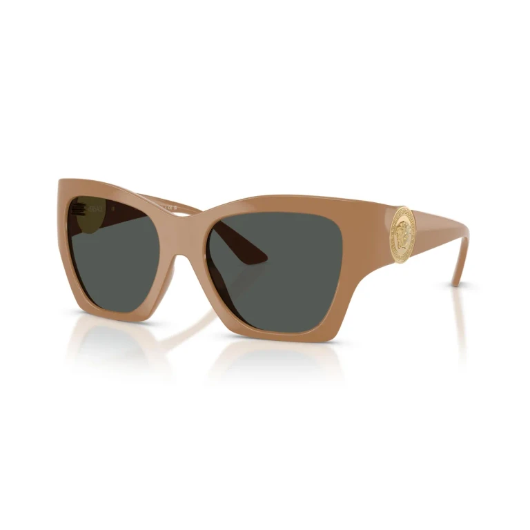 Versace Dark Grey Butterfly Mens Sunglasses VE4452 551787 55