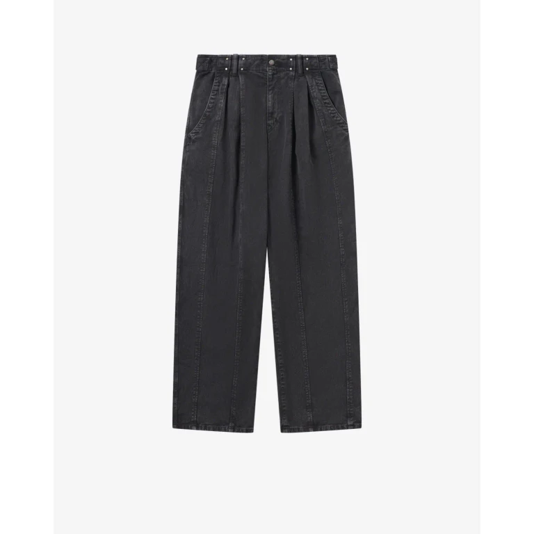 Pantalon Ireme - Femme - Noir Délavé - Taille 34 - Isabel Marant