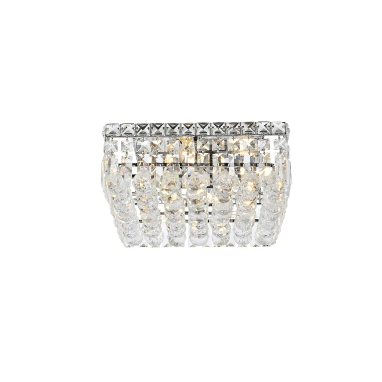 Chrome Four Light Flush Mount from the Maxime Collection