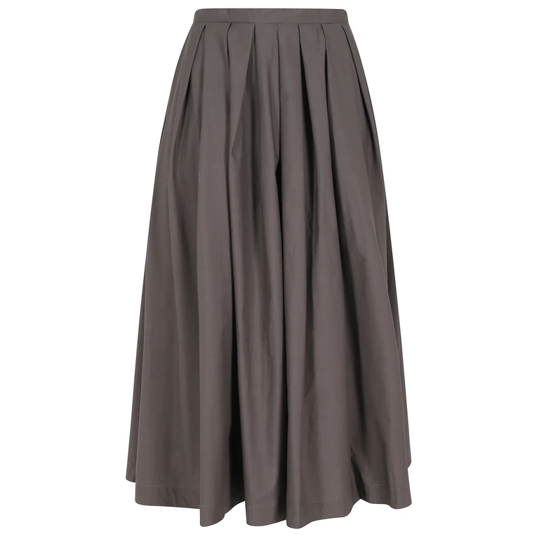 Roberto Collina Gonna Brown Cotone - Women