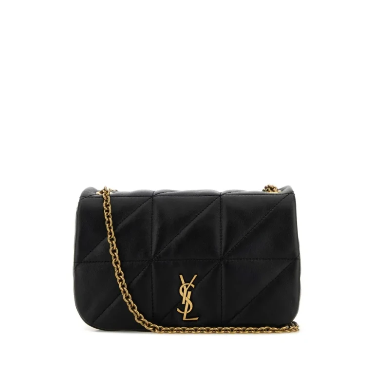 Saint Laurent Black Leather Mini Jamie 4.3 Shoulder Bag Nero Borse A Tracolla - Women