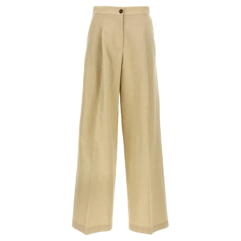 Bottega Veneta Linen Trousers