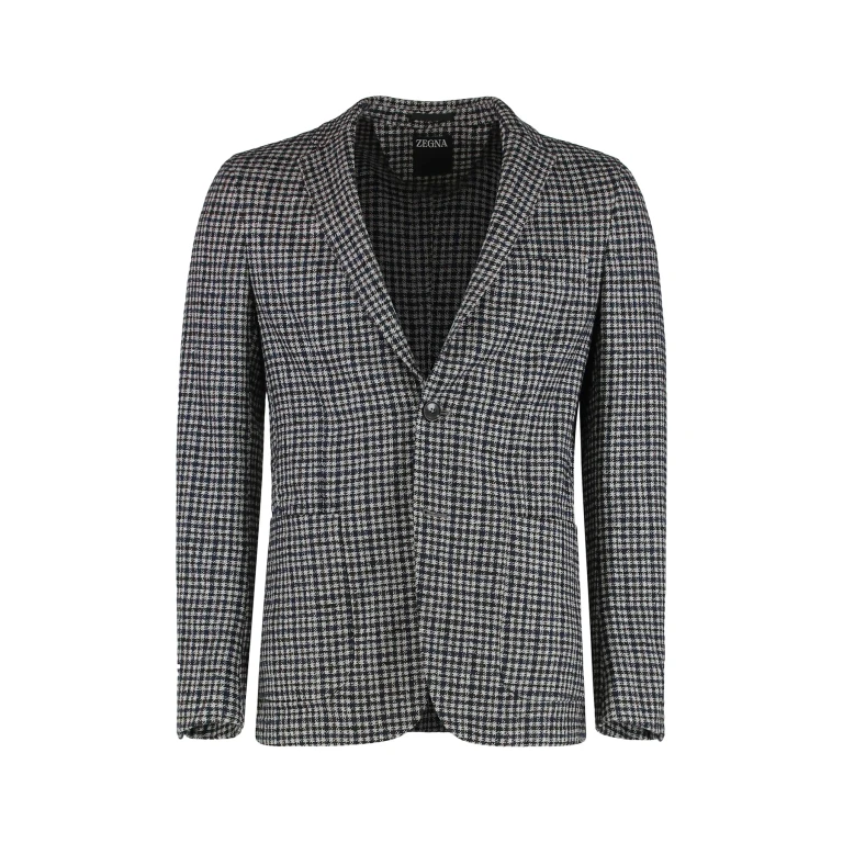 Zegna Blazer In A Wool Blend
