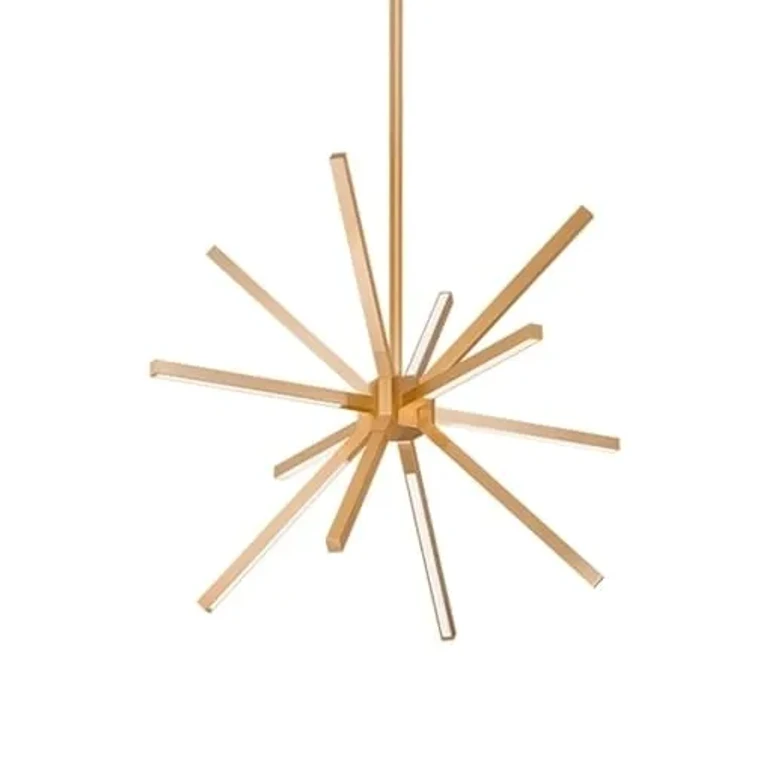 Sirius Minor Chandelier in Brushed Gold