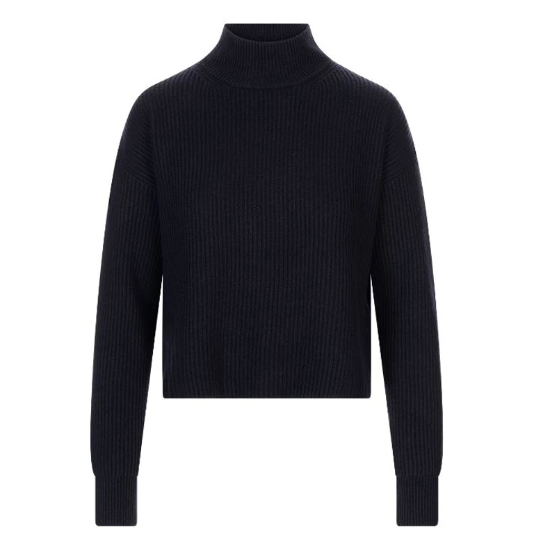 Max Mara Studio Sweaters Navy Blue Wo Ws - Women