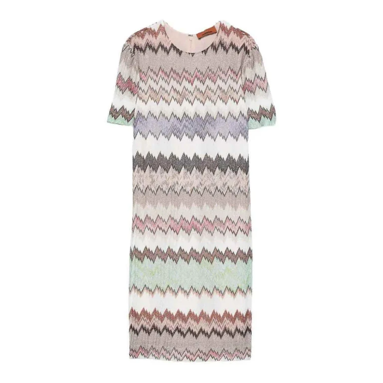 Missoni Robe Courte - Blanc