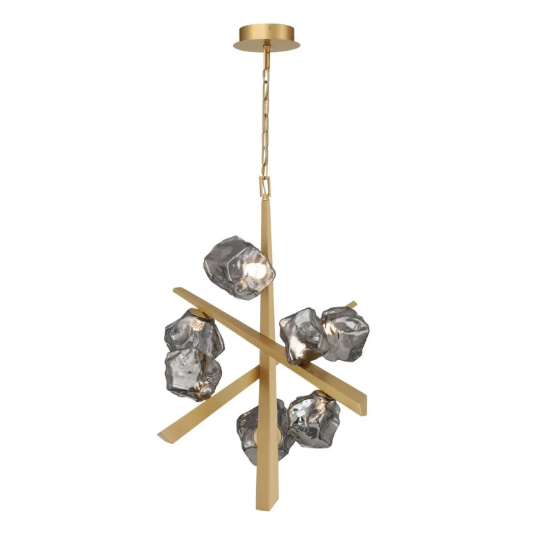 Gold LED Chandelier from the Thorah Collection