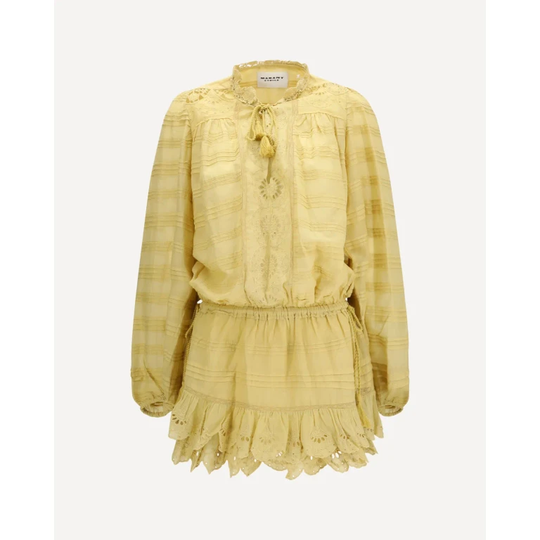 MARANT ETOILE Preya short cotton Dress Female 36