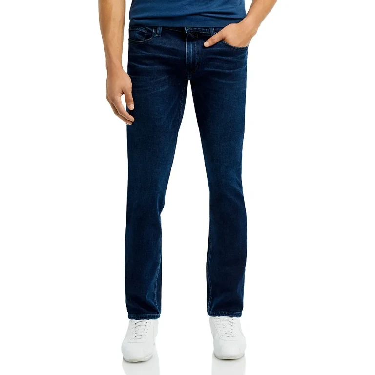 Paige Lennox Slim Fit Jeans in Jenkins