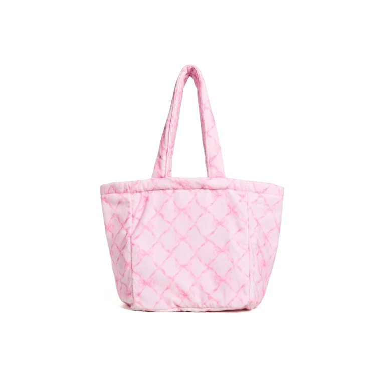 LoveShackFancy Rosaline Tote Bag Pink Peppermint One Size