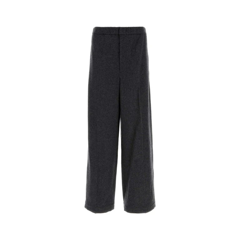 Jil Sander Charcoal Flannel Pant