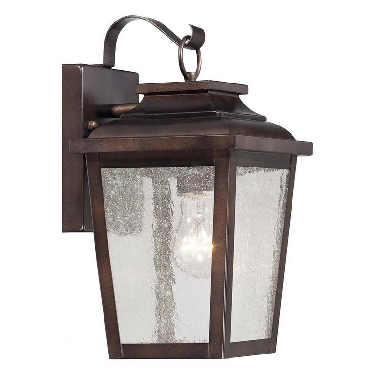 Irvington Manor 12" Outdoor Wall Light in Chelesa Bronze