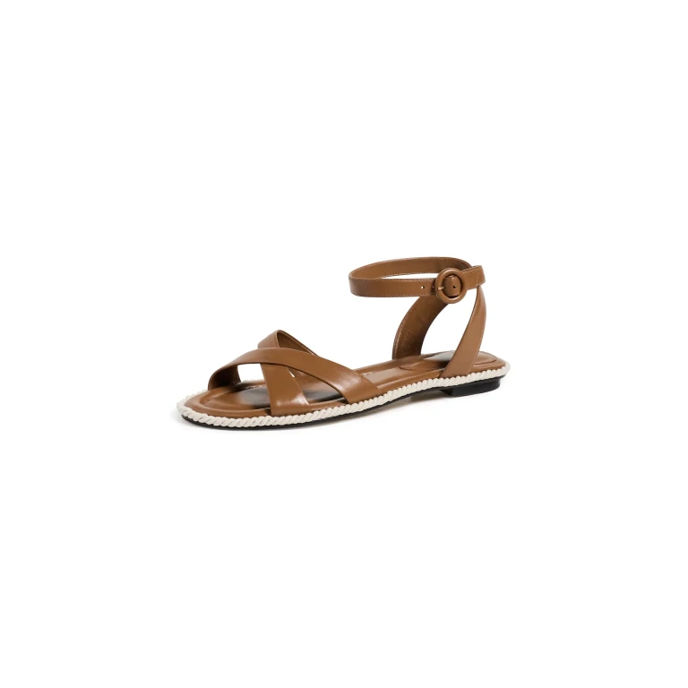 Alexandre Birman Elle Flats Espresso 38