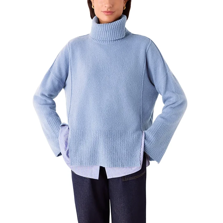 Whistles Roll Neck Knit Top