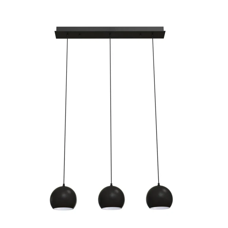 Roxy 3-Light Pendant in Black