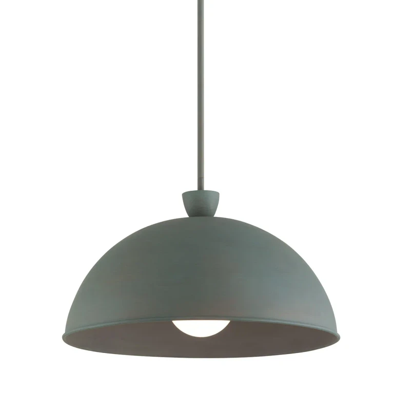 Tygo 1-Light Pendant in Verdigris