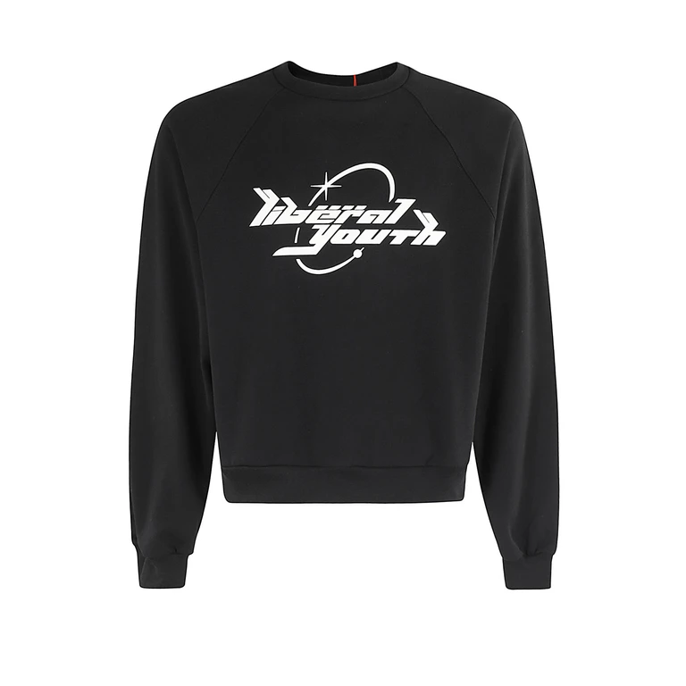 Liberal Youth Ministry Lym 90s Black Cotton Felpa - Men