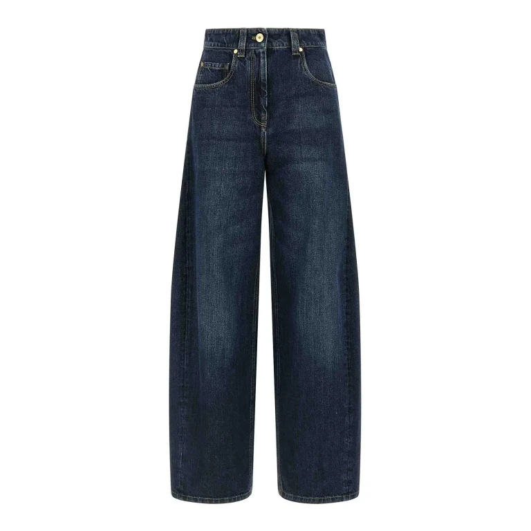 Brunello Cucinelli Jean Droit - Bleu