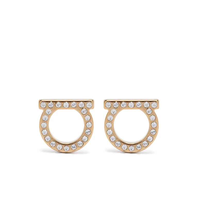 Ferragamo Gancini Stud Earrings