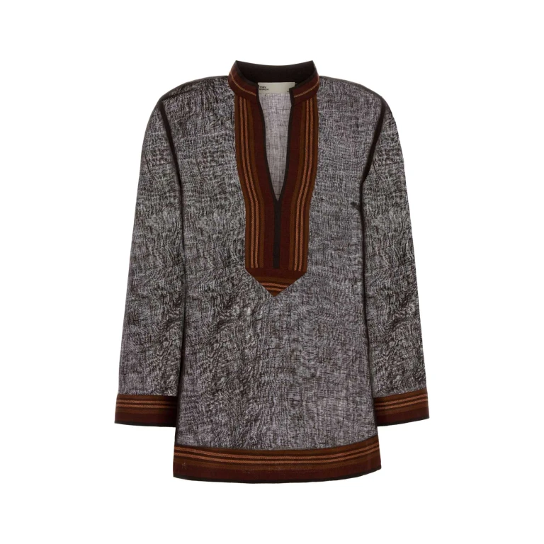 Tory Burch Tunique - Marron
