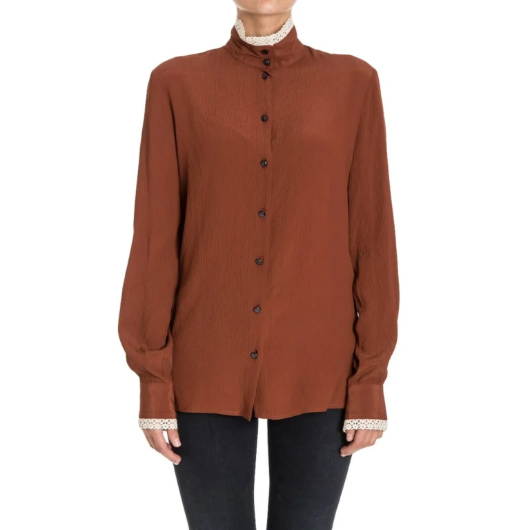 Stella Jean Chemise - Marron