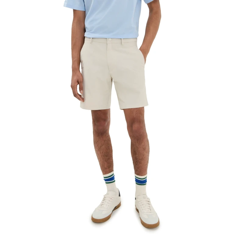 RLX Ralph Lauren On Course Matte Stretch Nylon Shorts 8 Refined Navy 38