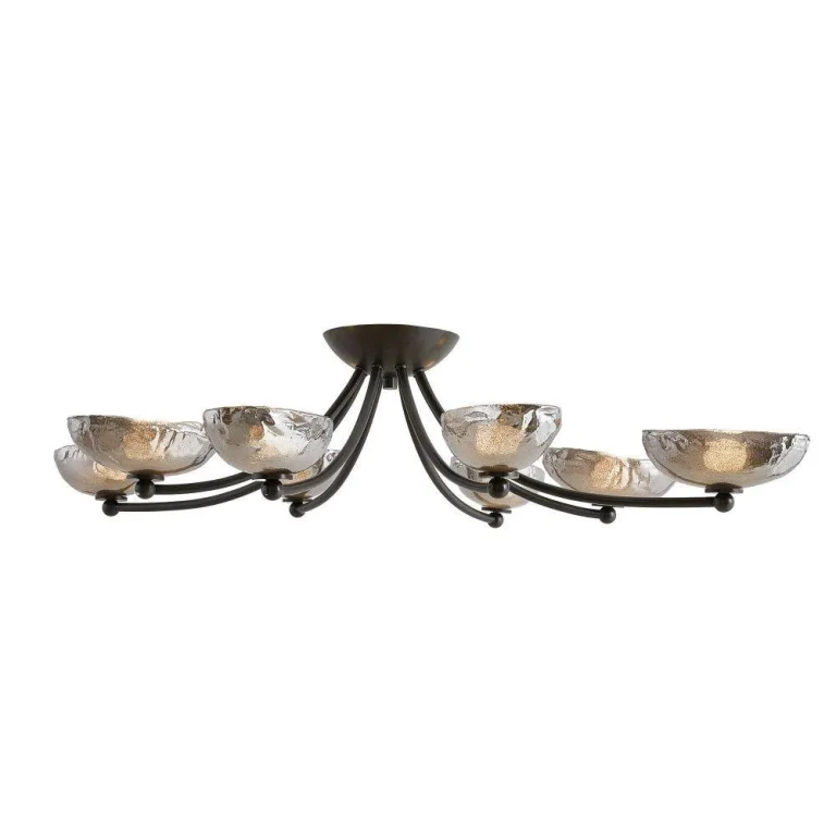 English Bronze Flush Mount from the Zamora Collection