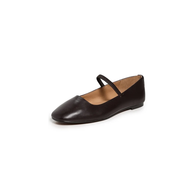 Madewell The Greta Ballet Flat Coffee Bean 9
