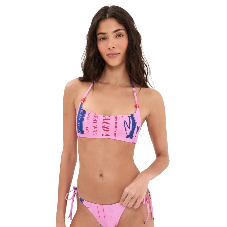 Staud Laird Bikini Top