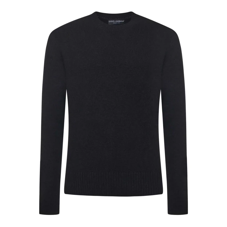 Dolce & Gabbana Pull Col Rond - Noir