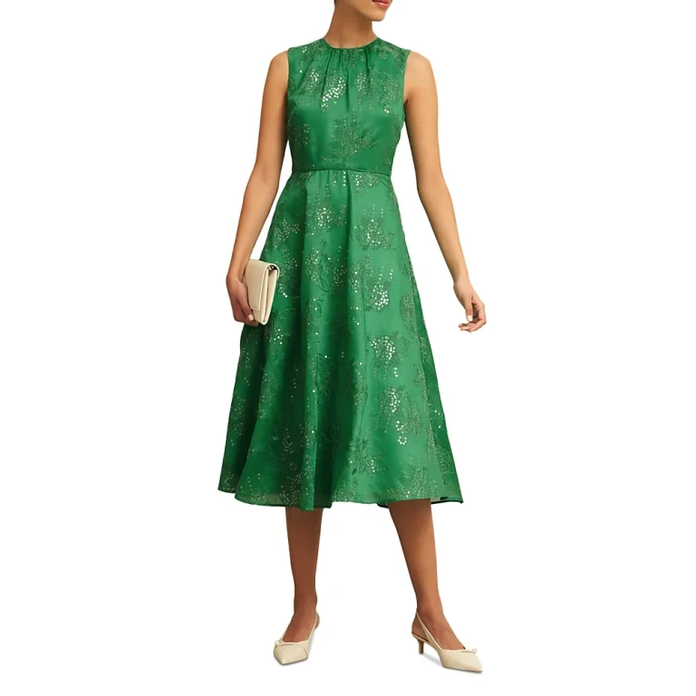 Hobbs London Rachel Embellished Dress