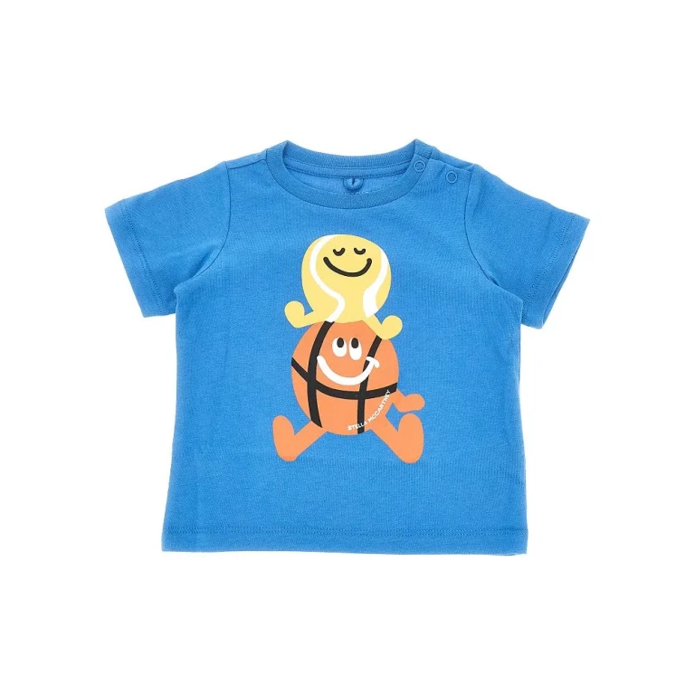 STELLA MCCARTNEY Cotton jersey t-shirt with print Kids 8Y