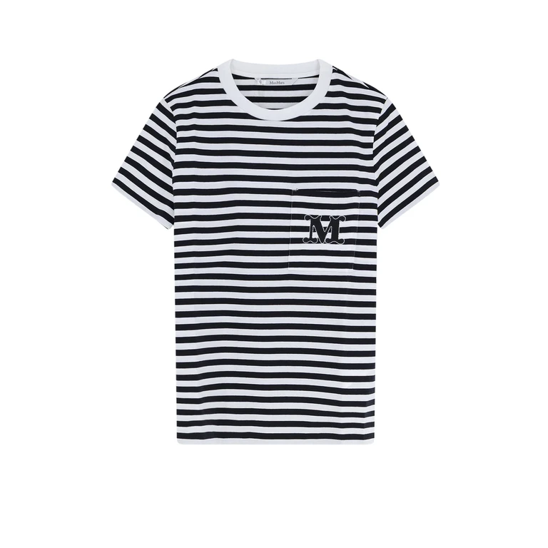 Max Mara T-shirts and Polos Black Cotone - Women
