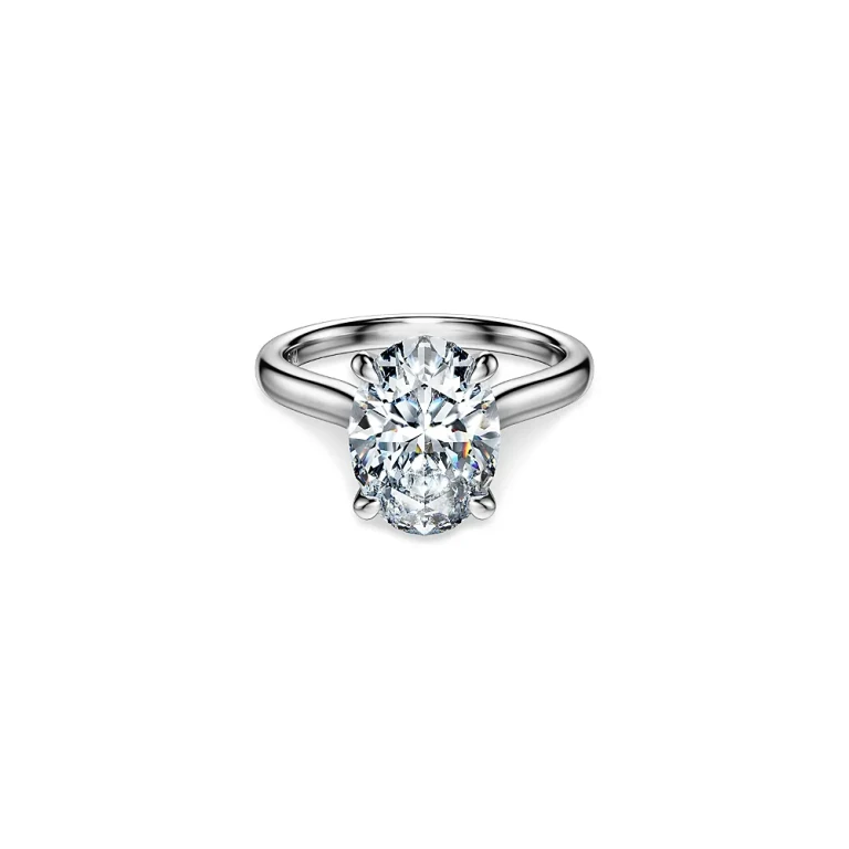 Swarovski Eternity Certified Lab Grown Diamond Oval Engagement Ring