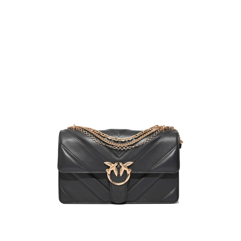 Pinko Sac Porté Épaule - Gris