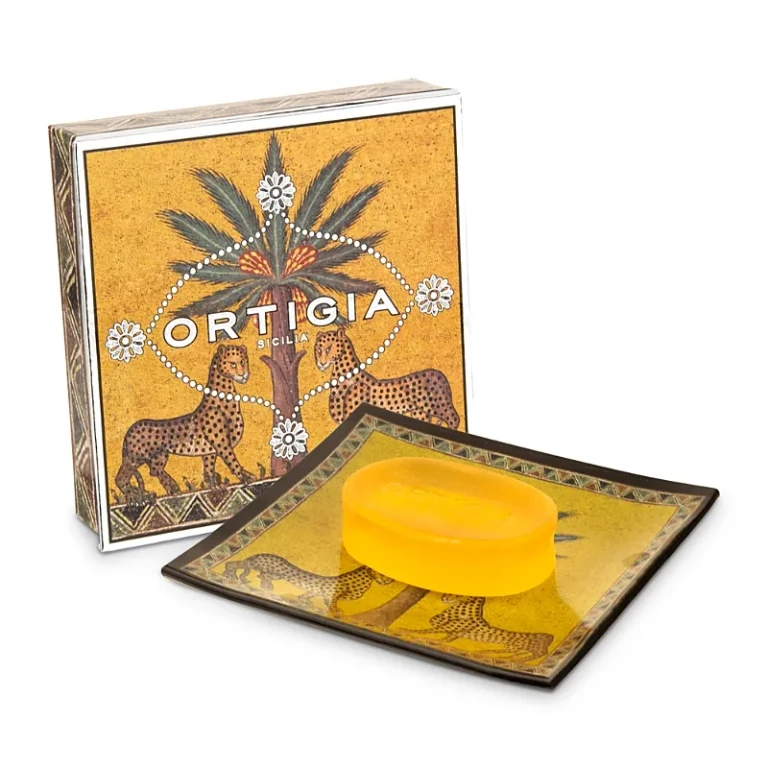 Ortigia Sicilia Zagara Soap and Soap Dish Set