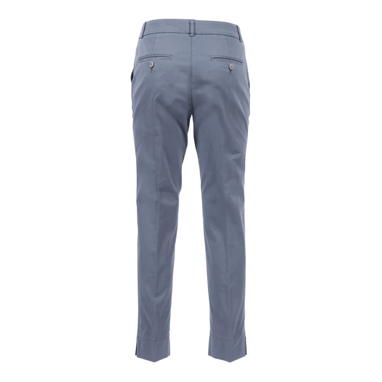 Peserico Woman Trousers Blue Pant - Women