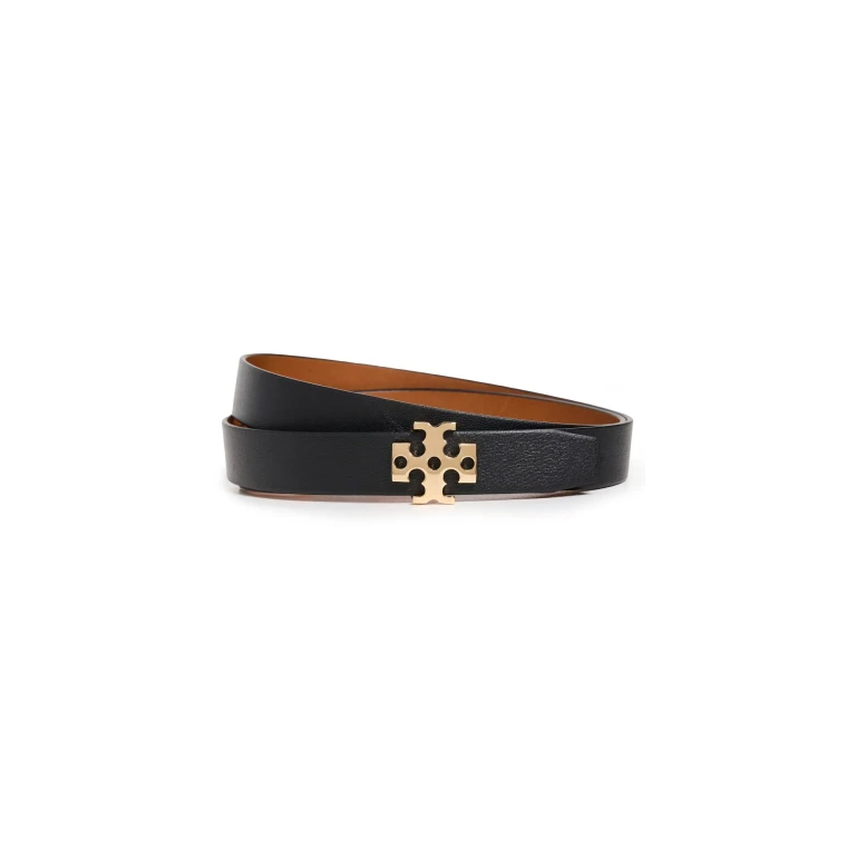 Tory Burch Logo Belt Black S
