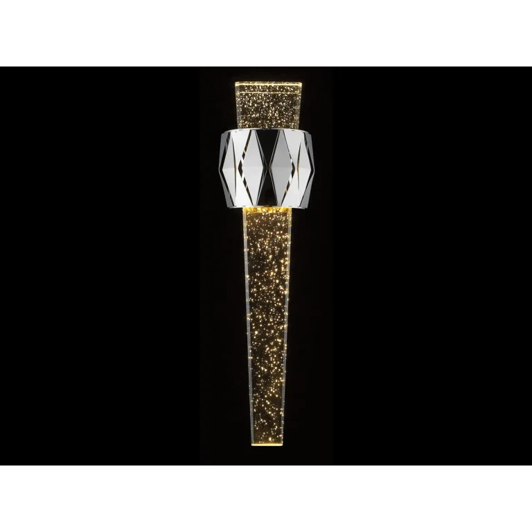 The Original Glacier Avenue LED Wall Sconce in Polished Nickel